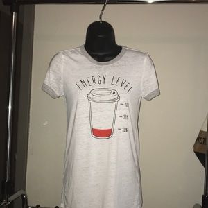 Energy level women tee shirt,great condition